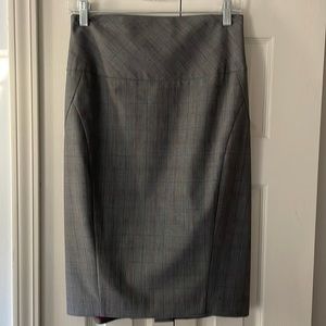 Express studio plaid pencil skirt- SZ 4